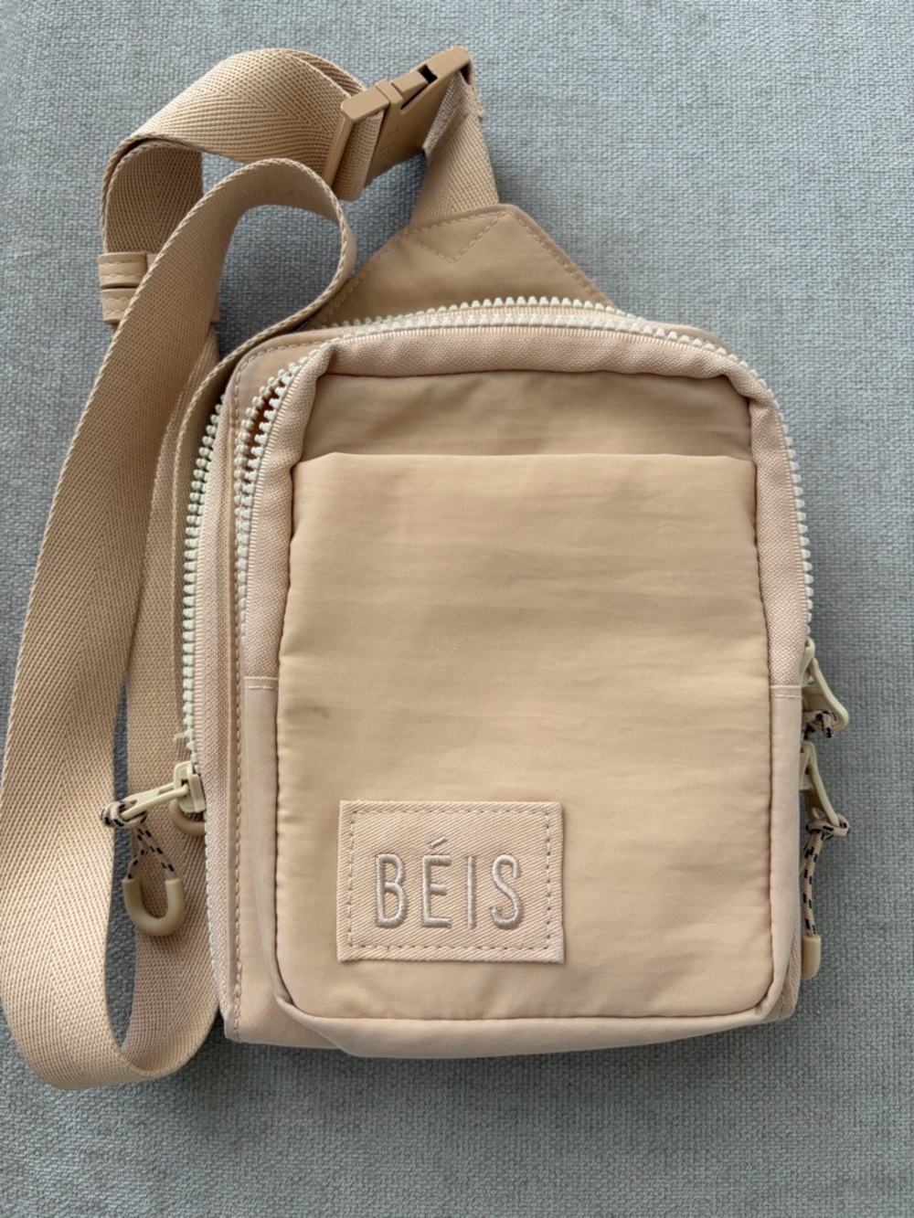 BEIS Crossbody Sling Bag in Tan
